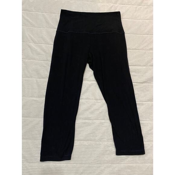 black lululemon leggings size 10 - Picture 2 of 4